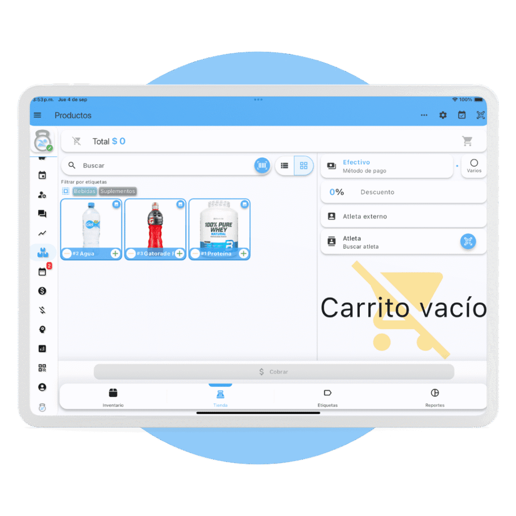 Manejo de inventario y ventas